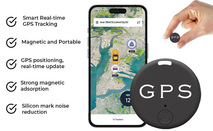 Easy Find Mini Magnetic GPS Tracker