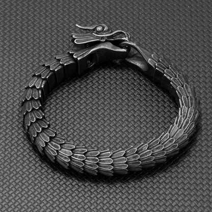 Dragon Buckle Snake Chain